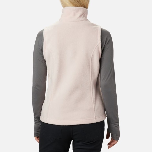 Columbia Mineral Pink Women's Benton Vest NWT - Picture 3 of 4